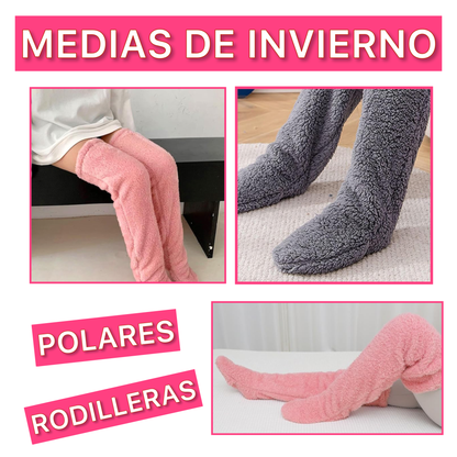 MEDIAS CALENTADORAS PELUCHE