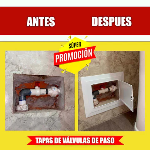 TAPA PARA VÁLVULA DE PASO